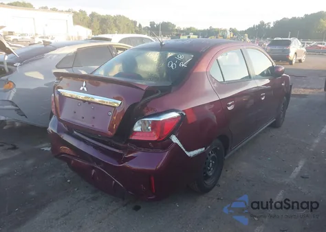 2024 Mitsubishi Mirage G4 Black Edition/Es/Le z USA, uszkodzony, nr VIN ML32FUFJXRHF18054